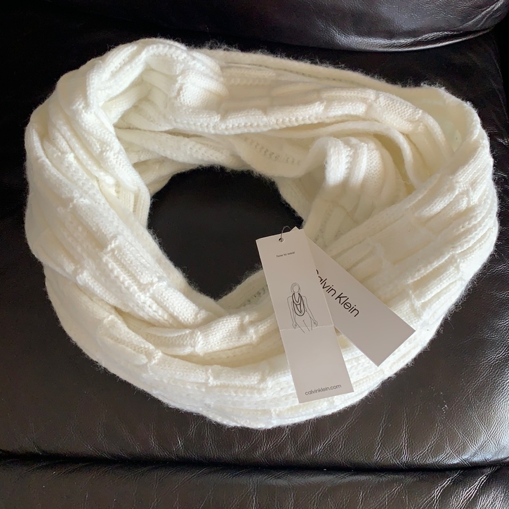 Calvin Klein infinity scarf.